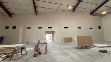 South Wall in Auditorium